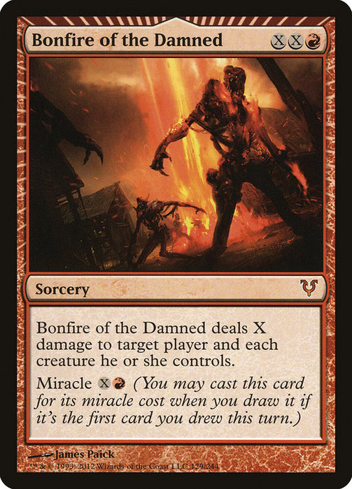 Bonfire of the Damned - Miracle