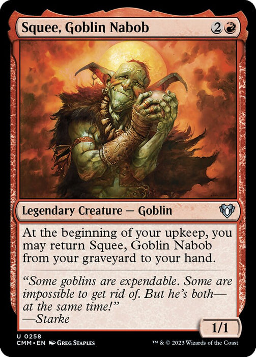 Squee, Goblin Nabob - Legendary (Foil)