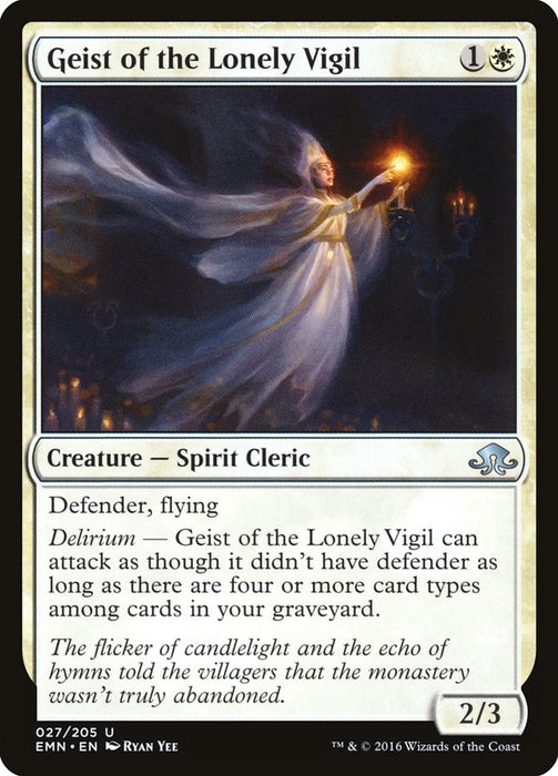Geist of the Lonely Vigil  (Foil)