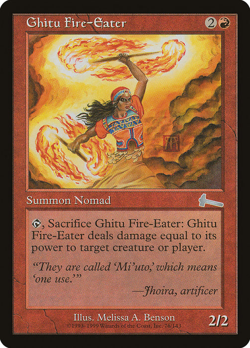 Ghitu Fire-Eater  (Foil)