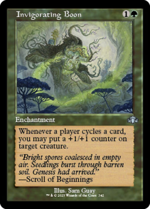 Invigorating Boon - Retro Frame (Foil)