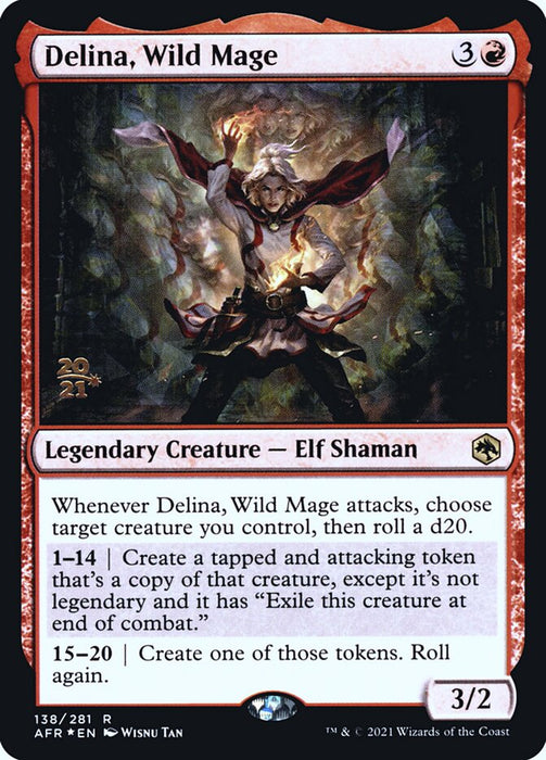 Delina, Wild Mage  - Legendary (Foil)
