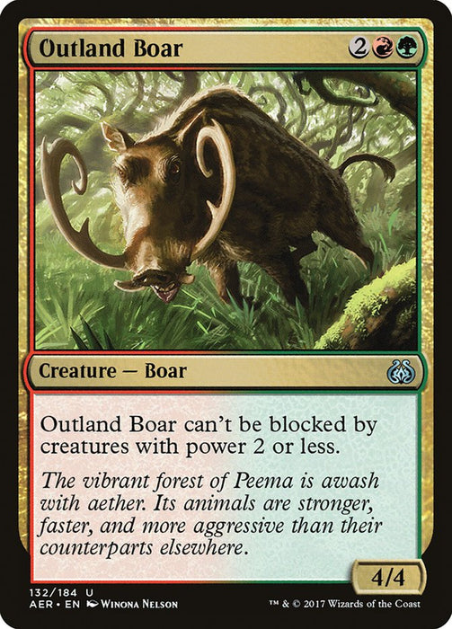 Outland Boar  (Foil)