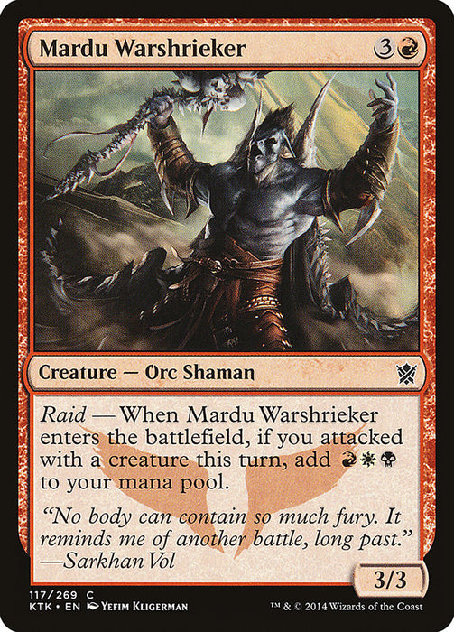 Mardu Warshrieker  (Foil)