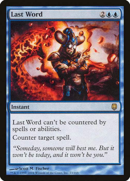 Last Word  (Foil)