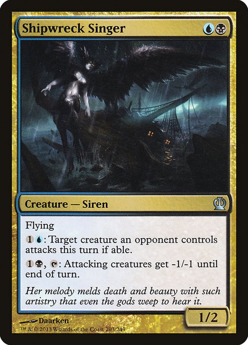 Shipwreck Singer  (Foil)
