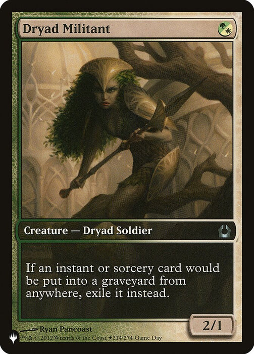 Dryad Militant - Full Art