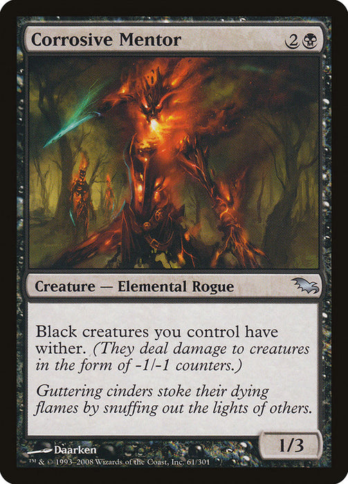 Corrosive Mentor  (Foil)