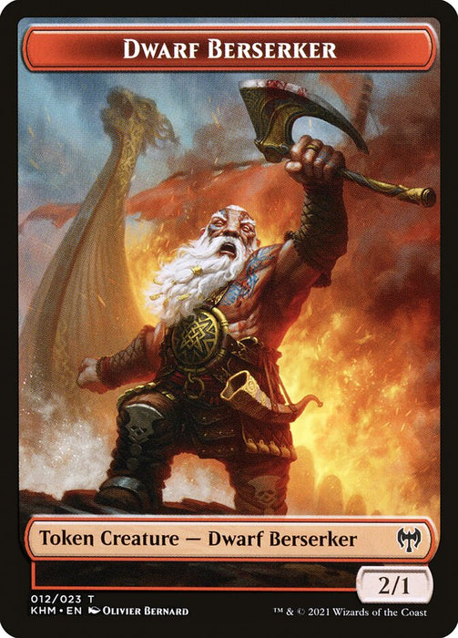 Dwarf Berserker - Full Art  (Foil)