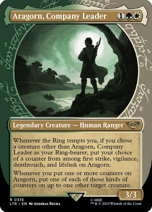 Aragorn, Company Leader - Borderless - Legendary- Showcase