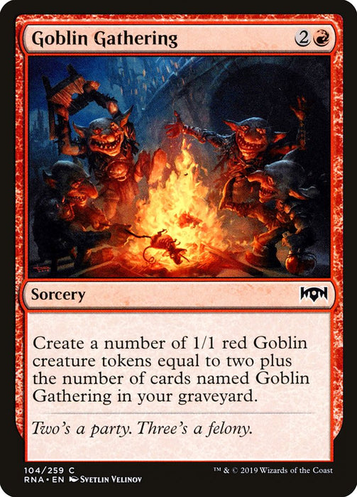 Goblin Gathering  (Foil)