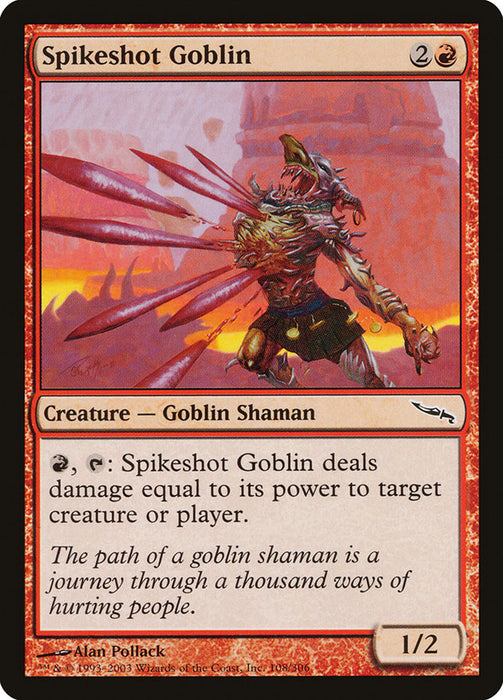 Spikeshot Goblin  (Foil)