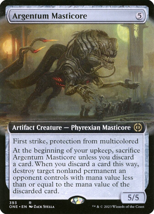 Argentum Masticore - Extended Art