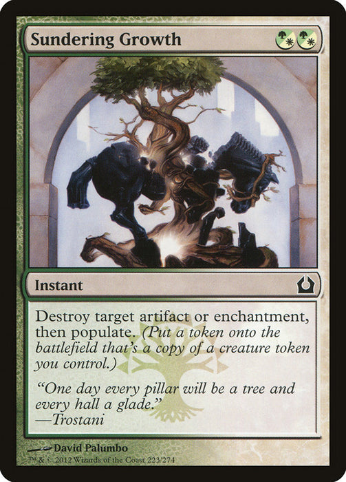 Sundering Growth  (Foil)