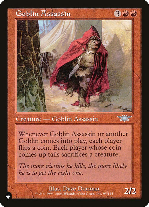 Goblin Assassin - Retro Frame
