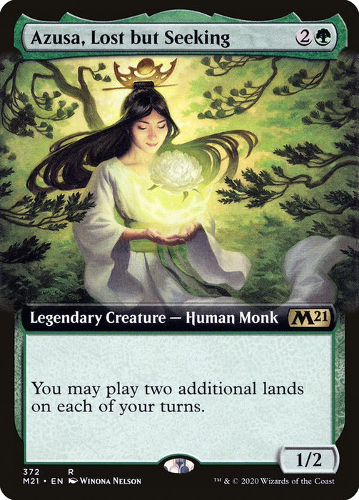 Azusa, Lost but Seeking  - Legendary - Extended Art
