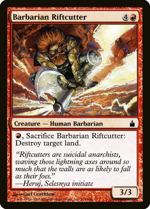 Barbarian Riftcutter  (Foil)