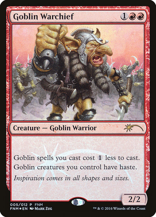 Goblin Warchief  (Foil)