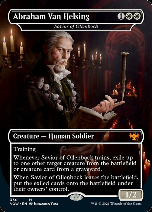 Abraham Van Helsing - Savior of Ollenbock - Borderless
