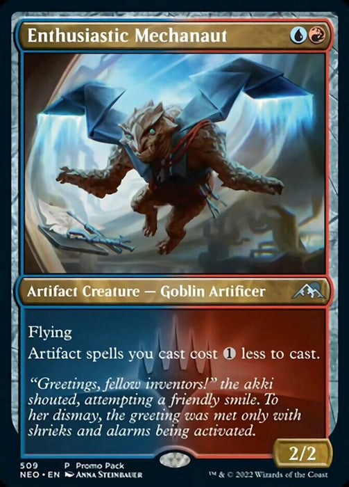 Enthusiastic Mechanaut  - Inverted (Foil)