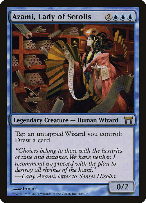 Azami, Lady of Scrolls  (Foil)
