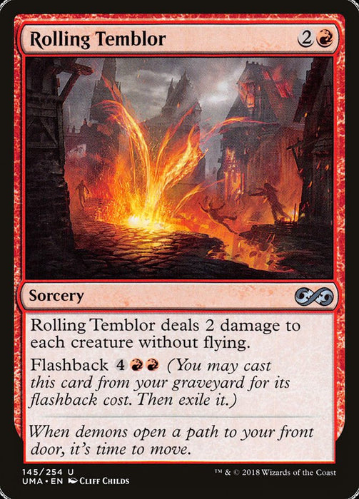 Rolling Temblor  (Foil)