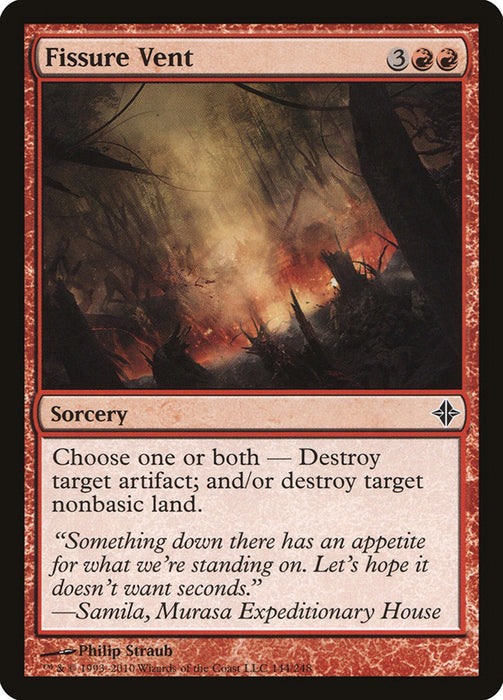 Fissure Vent  (Foil)