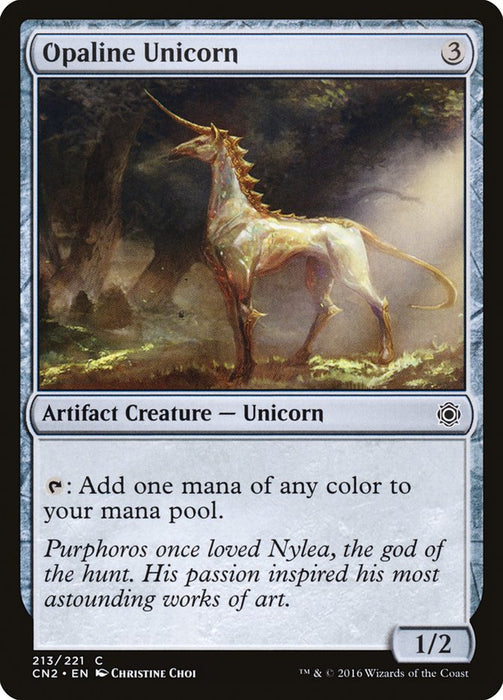 Opaline Unicorn  (Foil)