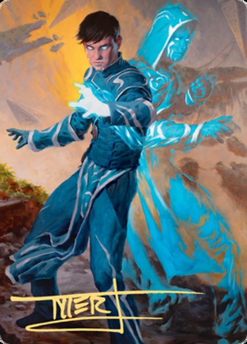 Jace, Mirror Mage // Jace, Mirror Mage - Borderless  (Foil)