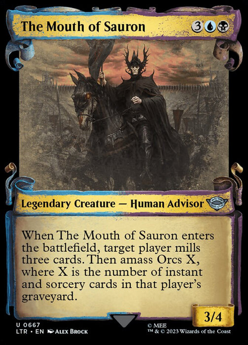 The Mouth of Sauron - Showcase- Legendary (Foil)