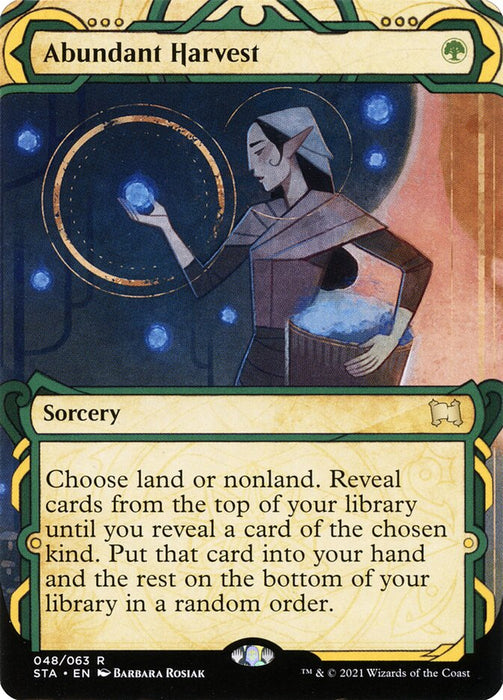 Abundant Harvest - Borderless  (Foil)