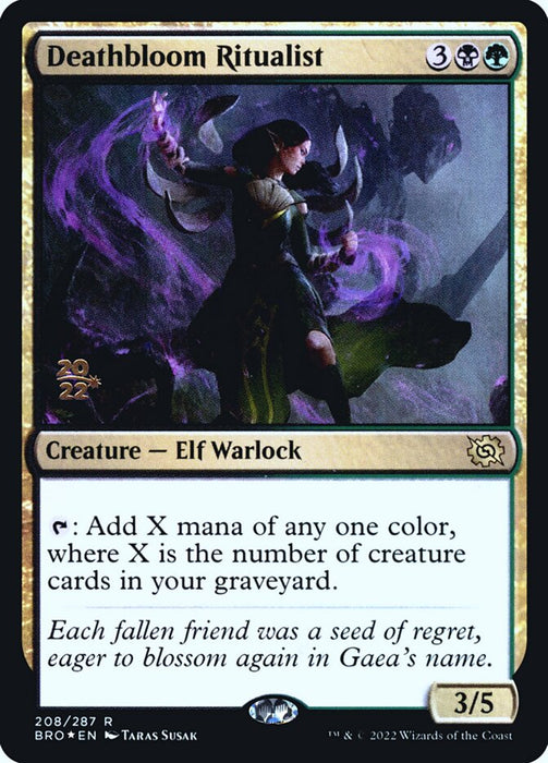 Deathbloom Ritualist (Foil)