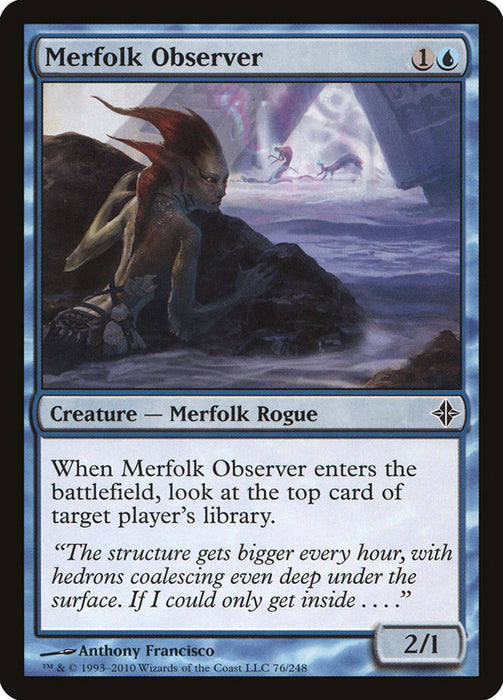Merfolk Observer  (Foil)