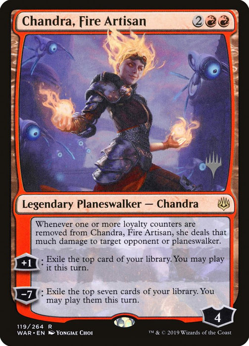 Chandra, Fire Artisan  (Foil)