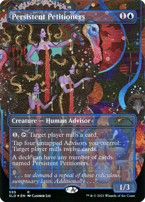 Persistent Petitioners - Borderless - Full Art - Inverted (Foil)