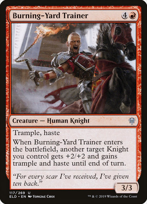 Burning-Yard Trainer  (Foil)