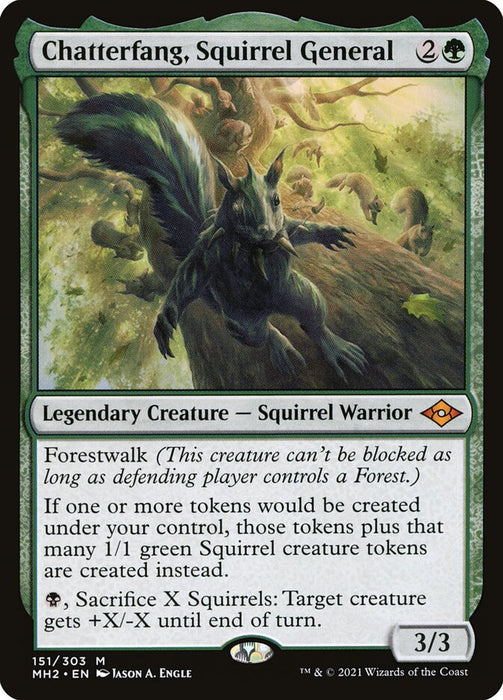 Chatterfang, Squirrel General  - Legendary (Foil)