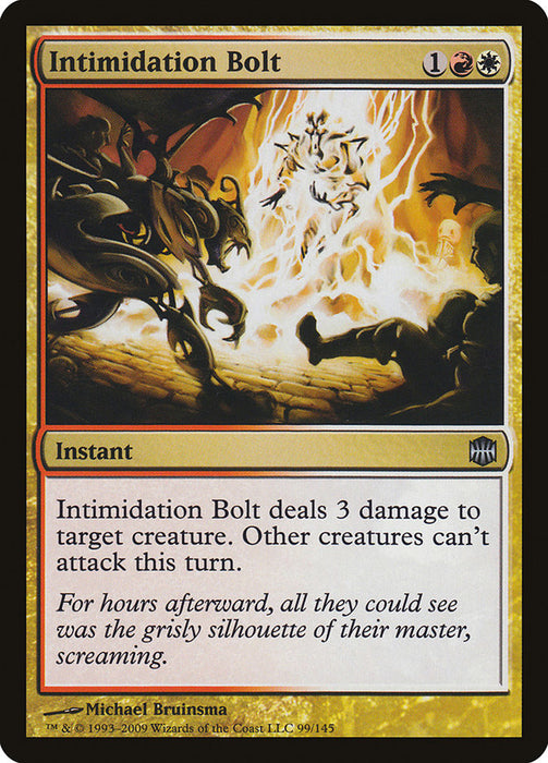 Intimidation Bolt  (Foil)