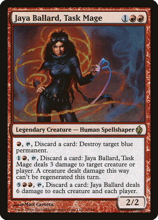 Jaya Ballard, Task Mage  (Foil)