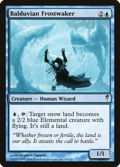 Balduvian Frostwaker  (Foil)