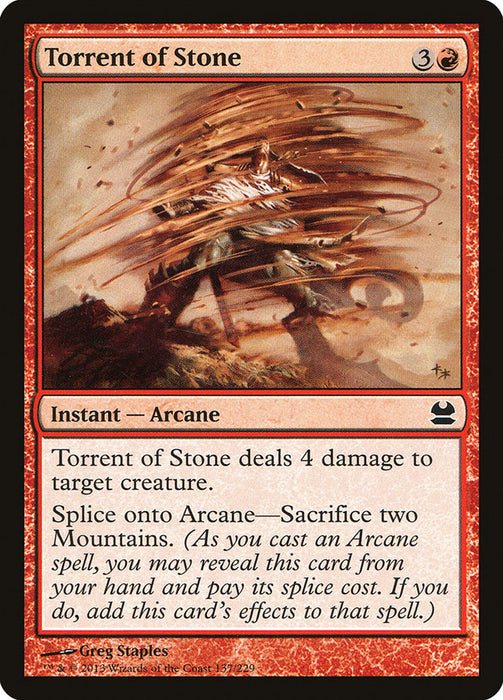 Torrent of Stone  (Foil)