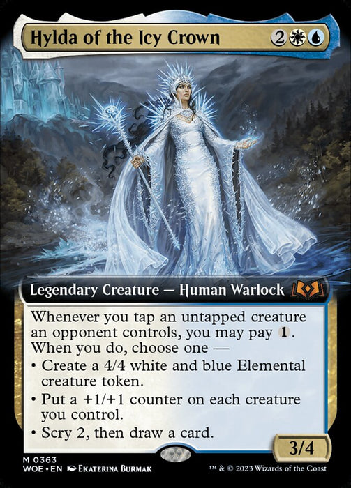 Hylda of the Icy Crown - Legendary- Extended Art