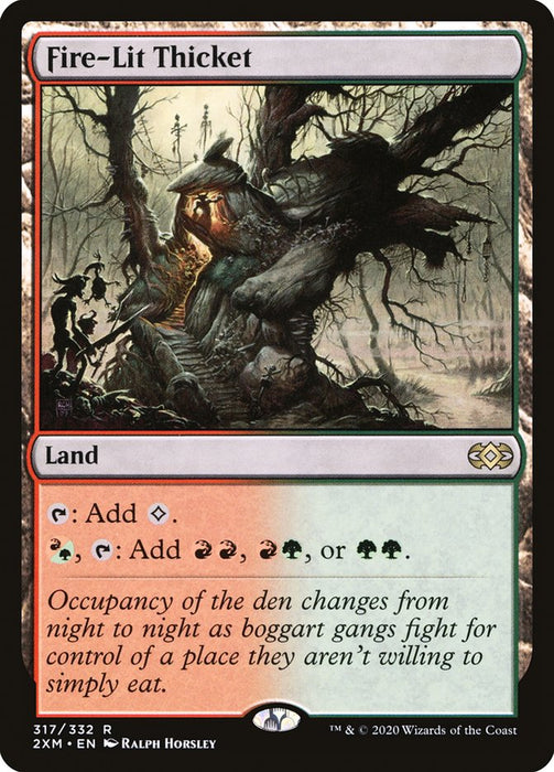 Fire-Lit Thicket  (Foil)