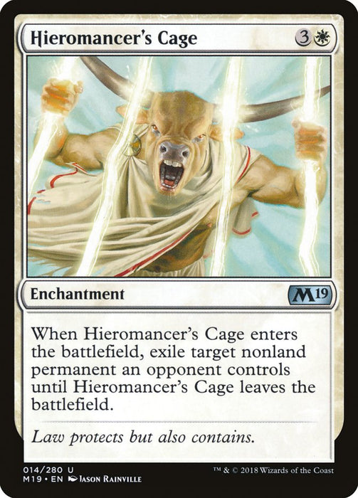 Hieromancer's Cage  (Foil)