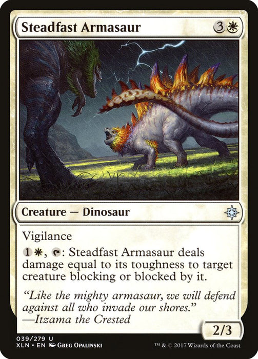Steadfast Armasaur  (Foil)