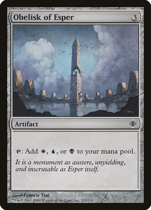 Obelisk of Esper  (Foil)