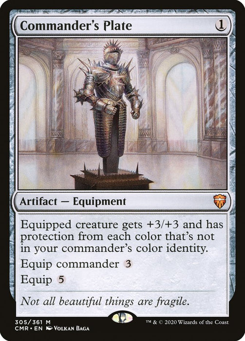 Commander's Plate  (Foil)