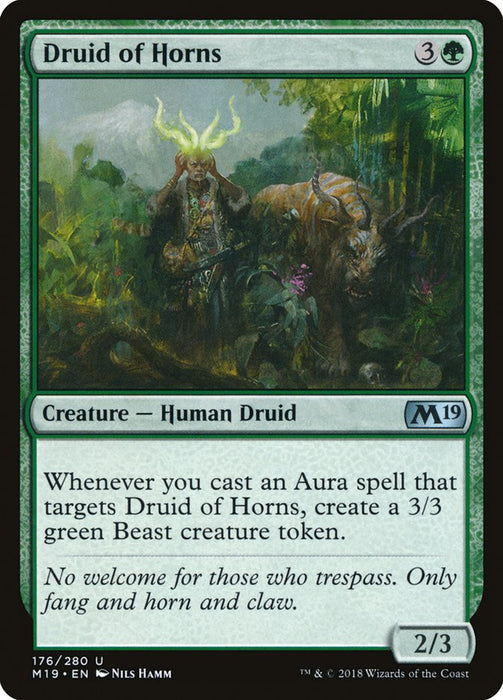 Druid of Horns  (Foil)