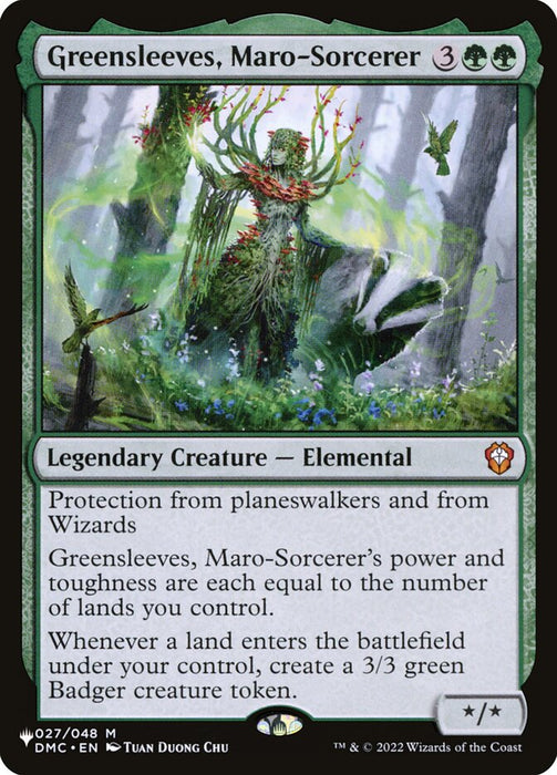 Greensleeves, Maro-Sorcerer - Legendary