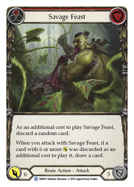 Savage Feast (Red) - 1st Edition